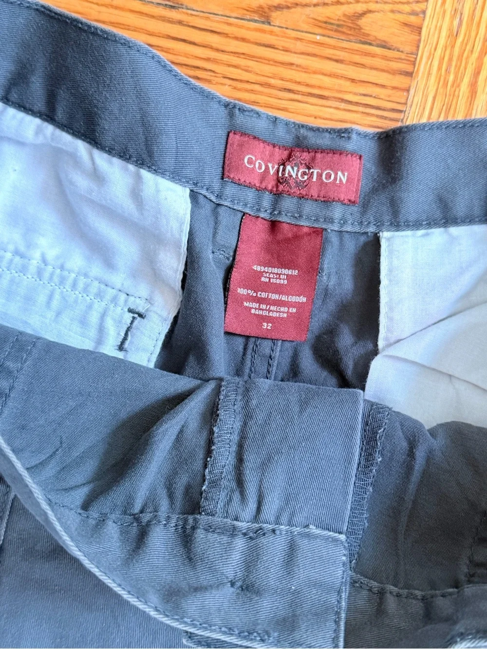 Y2K Vintage Men's Cargo Shorts 5” Inseam - Charcoal